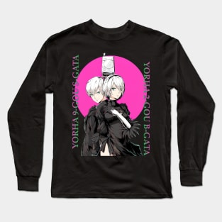 YoRHa 2-gou B-gata Nier Automata Long Sleeve T-Shirt